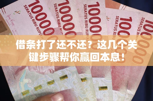 济南借条打了还不还？这几个关键步骤帮你赢回本息！