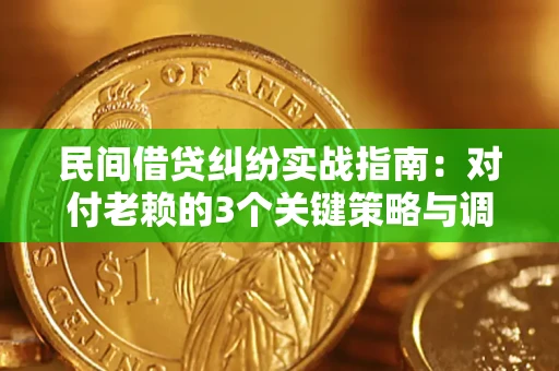 济南民间借贷纠纷实战指南：对付老赖的3个关键策略与调解盲区解析