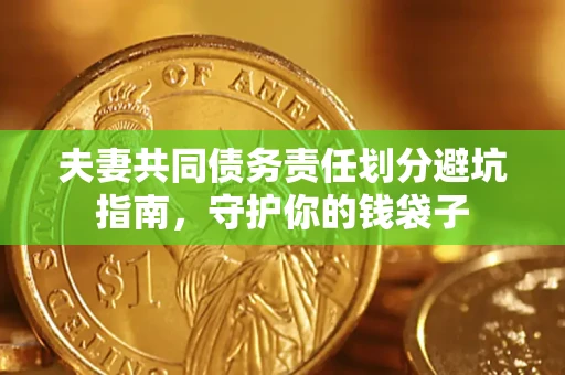 济南夫妻共同债务责任划分避坑指南，守护你的钱袋子